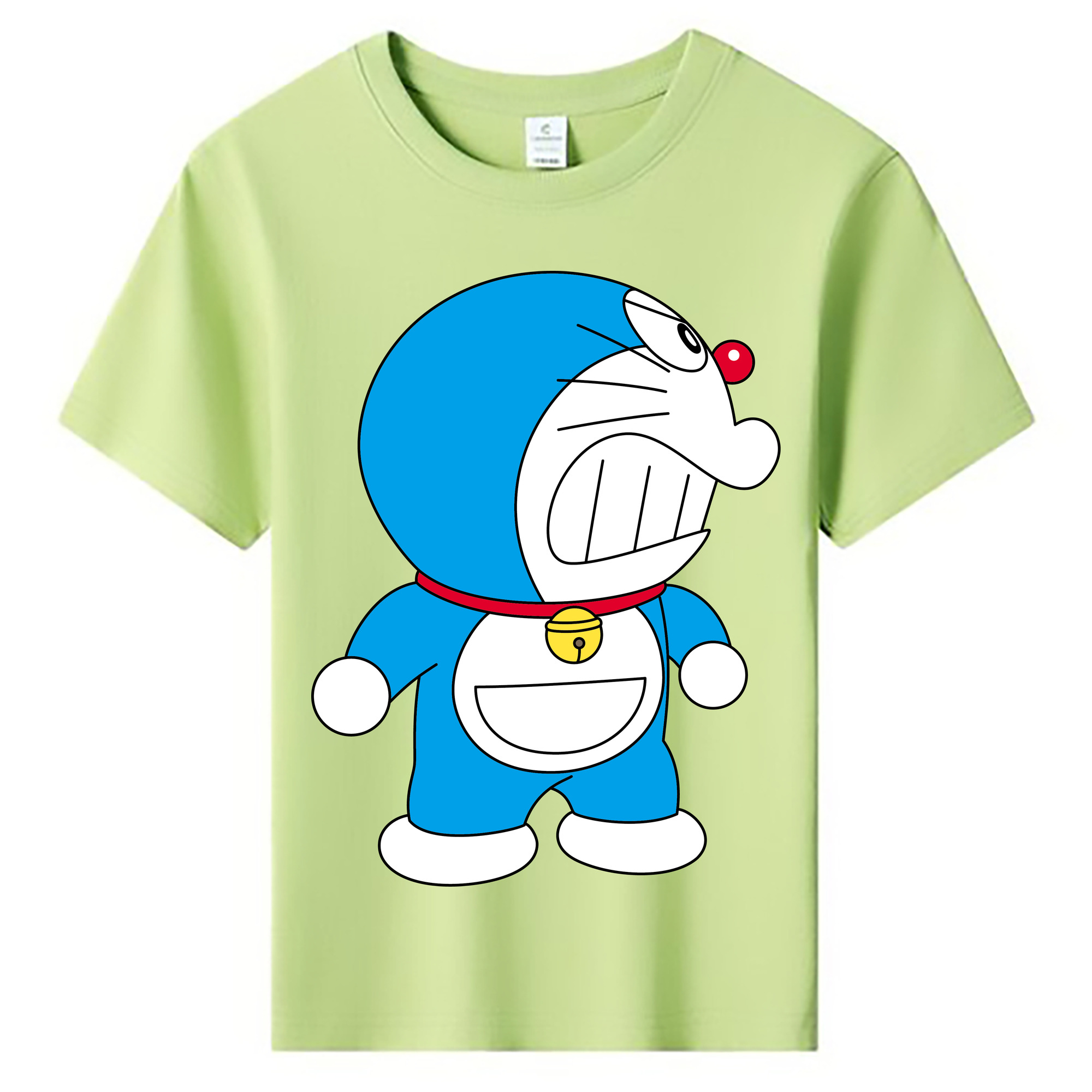（画像用） ドラえもん Doraemon 綿100％キッズTシャツ（フロントプリント）